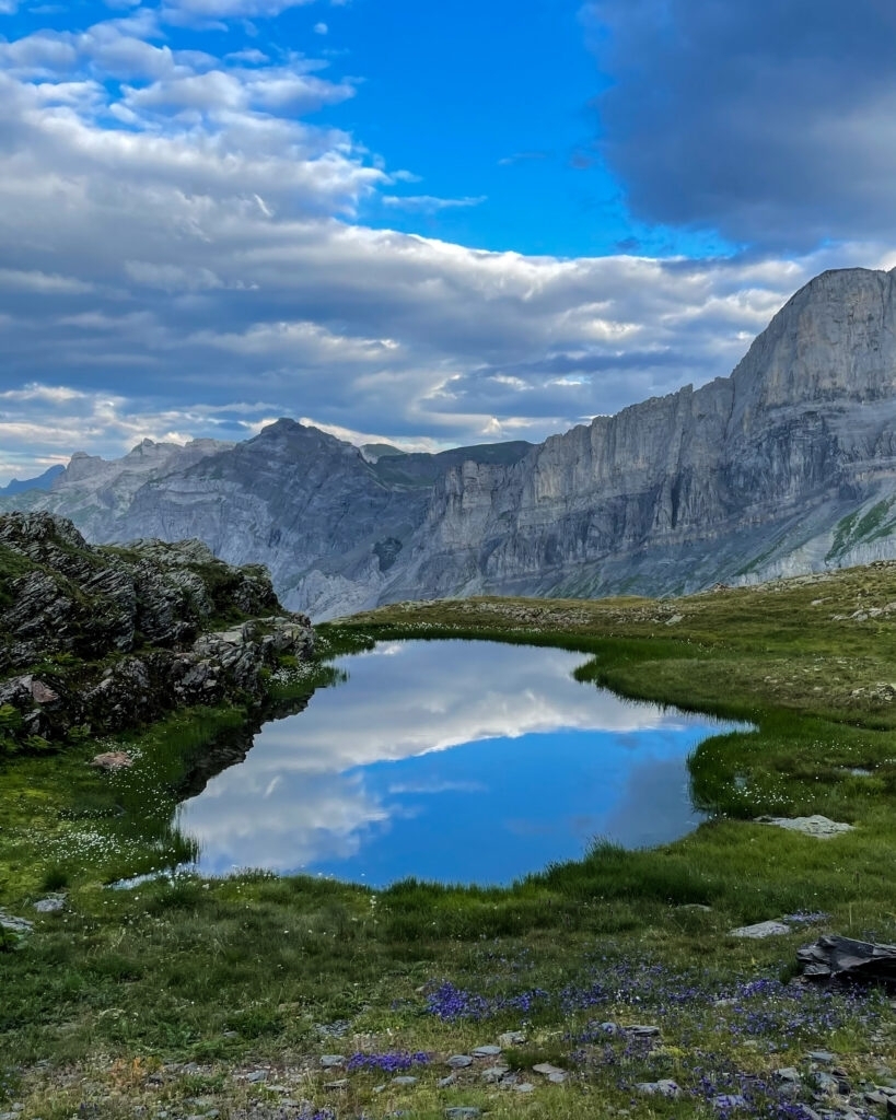 Trek Haute-Savoie lac Pointe Noire de Pormenaz