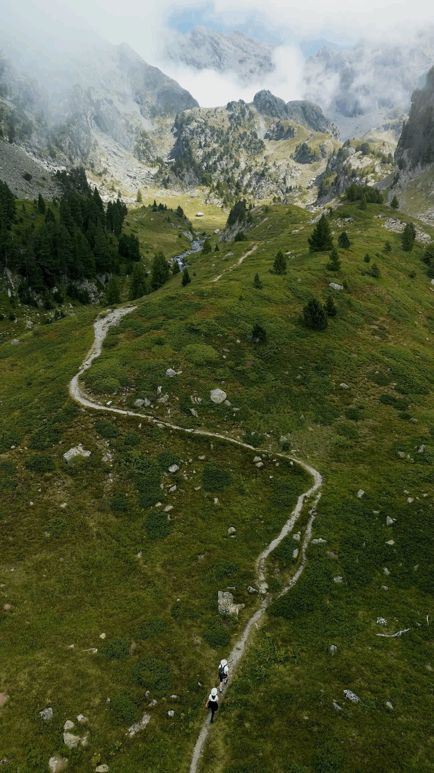 Trek Belledonne chemin