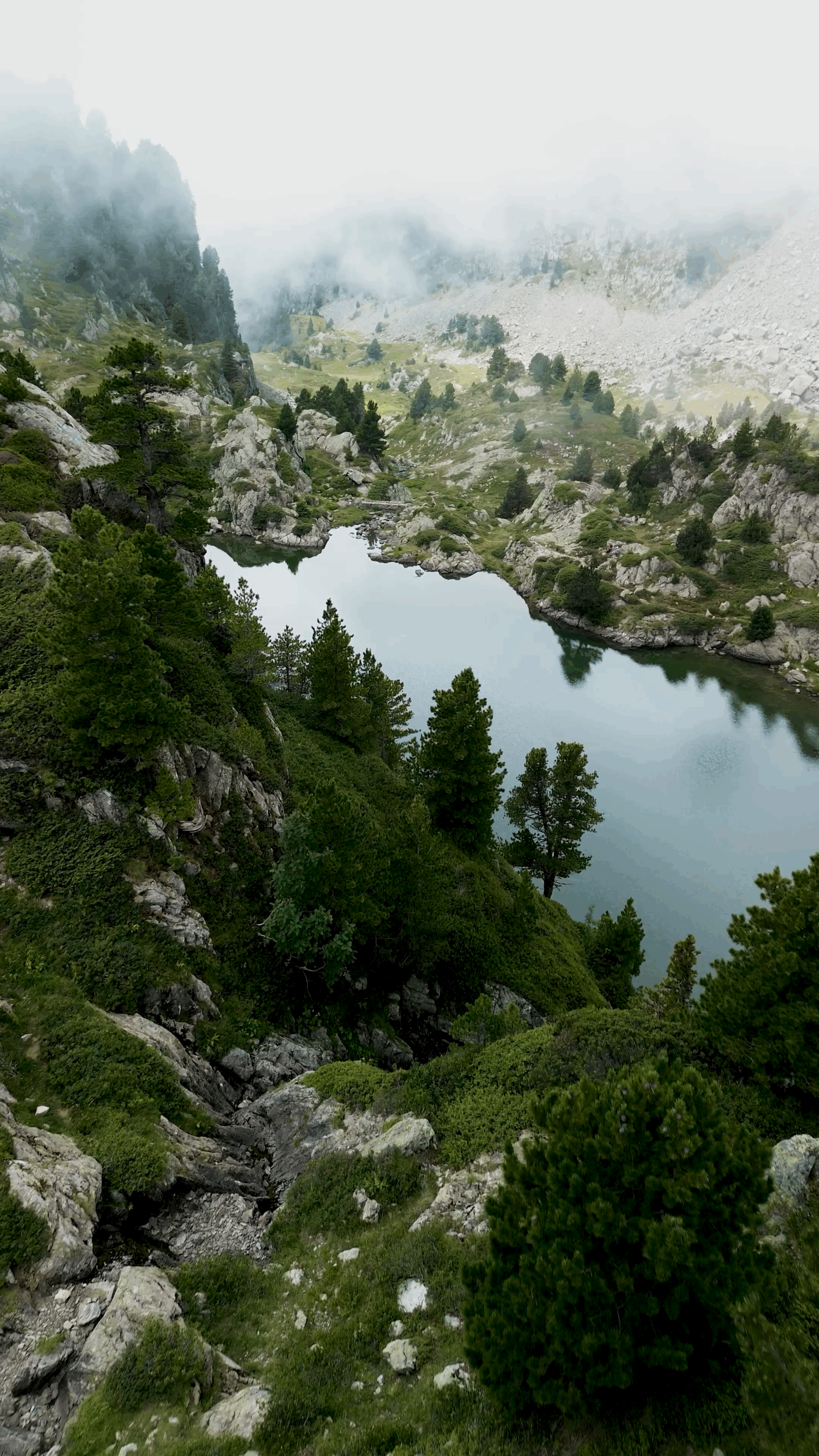 Trek Belledonne lac bernard