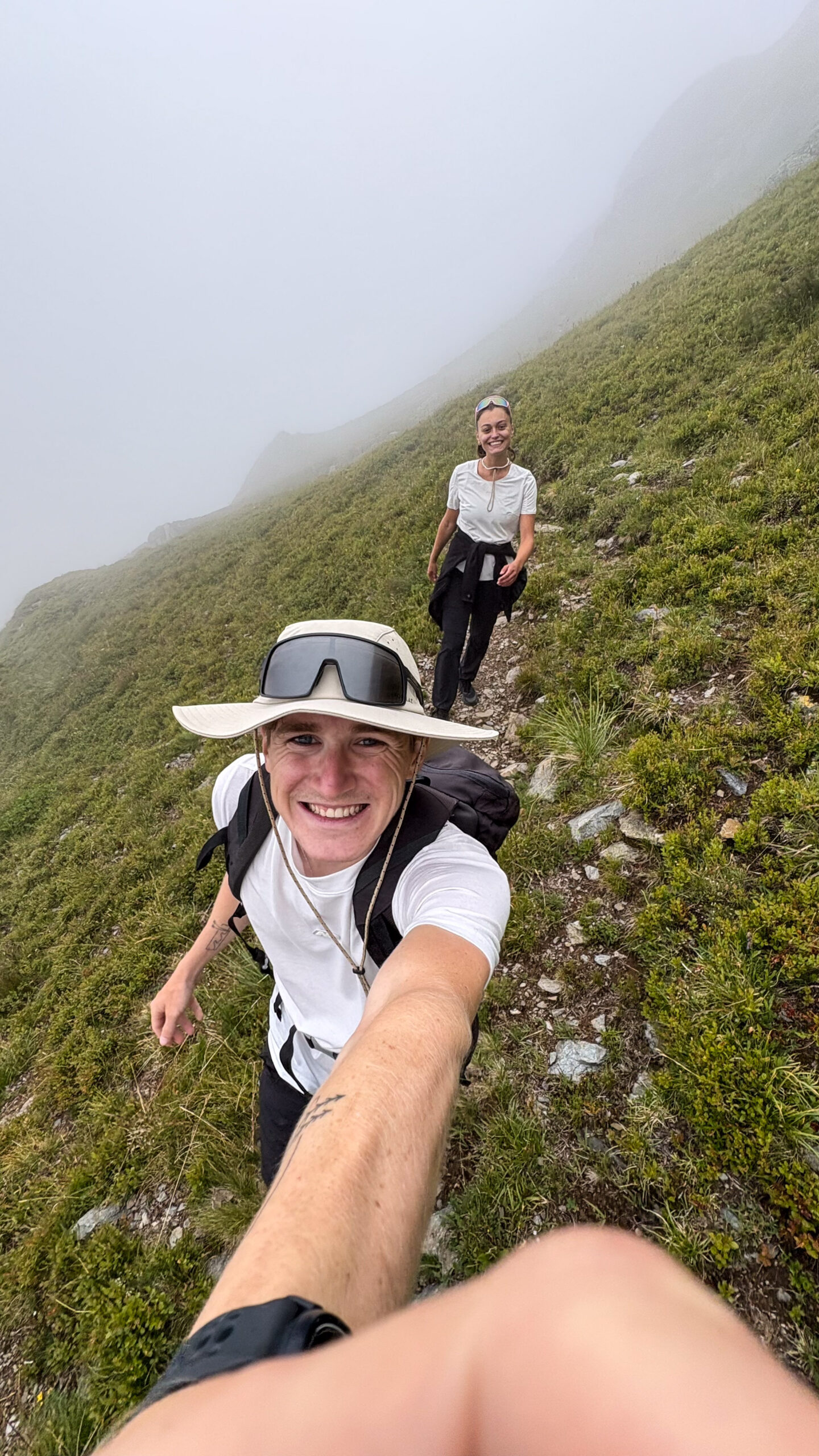 Trek Belledonne Thibault et Flora